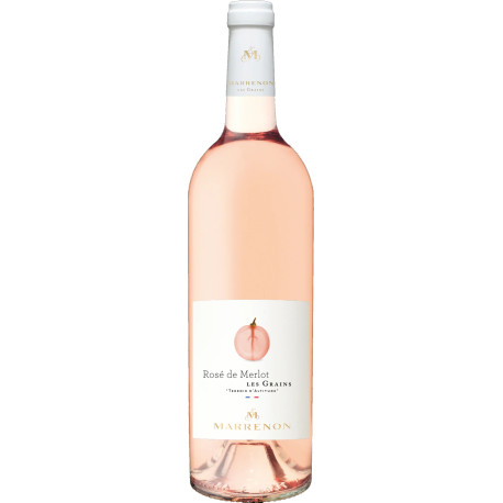 ROSE MERLOT LES GRAINS IGP MEDITERANEE